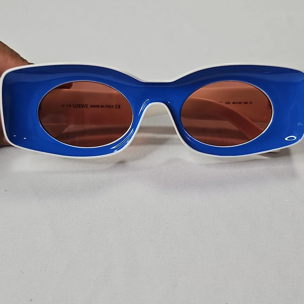 Loewe LW400331 Paulas Ibiza Women's Blue & White Sunglasses